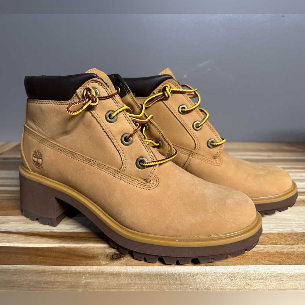 Timberland Women's Tan Heeled Boots